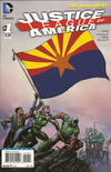 Cover for Justice League of America (DC, 2013 series) #1 [Arizona Flag Cover]