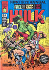 Cover for Hulk King Size Annual (Newton Comics, 1975 series) #1