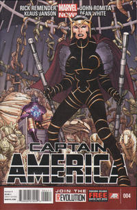 Cover Thumbnail for Captain America (Marvel, 2013 series) #4