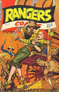 Cover Thumbnail for Rangers Comics (H. John Edwards, 1950 ? series) #7