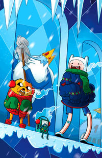 Cover Thumbnail for Adventure Time (Boom! Studios, 2012 series) #10 [Hastings Exclusive Variant by Zack Sterling]