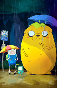 Cover Thumbnail for Adventure Time (Boom! Studios, 2012 series) #10 [Dynamic Forces Exclusive Variant by J.J. Harrison]