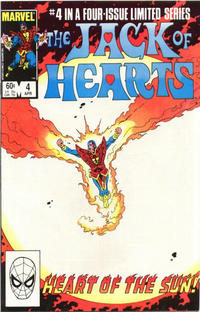 Cover Thumbnail for The Jack of Hearts (Marvel, 1984 series) #4 [Direct]