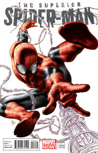 Cover for Superior Spider-Man (Marvel, 2013 series) #4 [Variant Edition - Mike Deodato Cover]