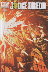 Cover Thumbnail for Judge Dredd (IDW, 2012 series) #4 [Cover B Garry Brown]