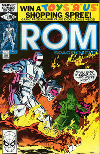 Cover for Rom (Marvel, 1979 series) #11 [Direct]