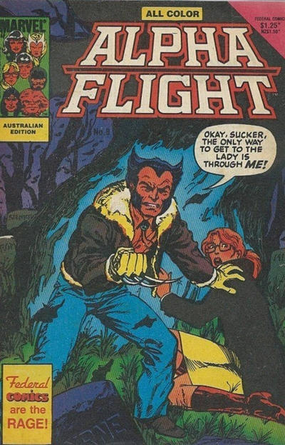 Cover for Alpha Flight (Federal, 1984 ? series) #8