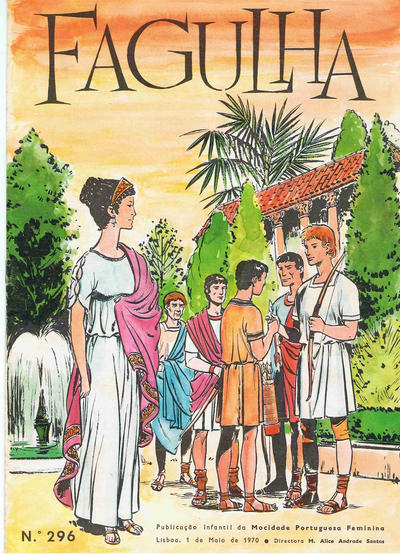 Cover for Fagulha (Mocidade Portuguesa, 1954 series) #296