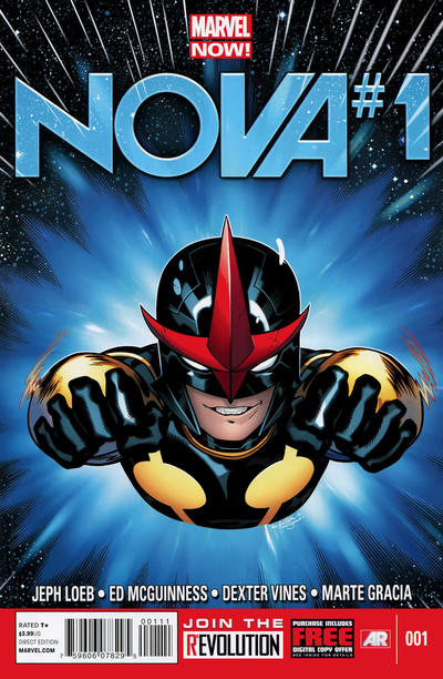 Cover for Nova (Marvel, 2013 series) #1