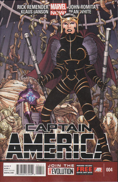 Cover for Captain America (Marvel, 2013 series) #4