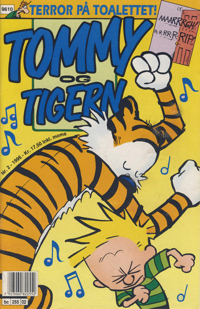 Cover for Tommy og Tigern (Bladkompaniet / Schibsted, 1989 series) #2/1996