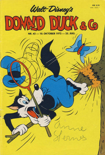 Cover for Donald Duck & Co (Hjemmet / Egmont, 1948 series) #42/1972
