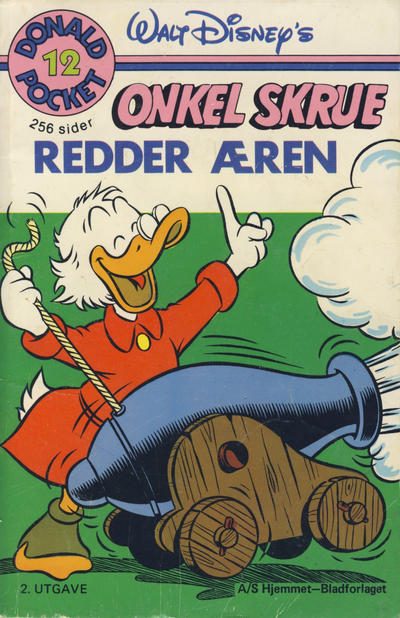 Cover for Donald Pocket (Hjemmet / Egmont, 1968 series) #12 - Onkel Skrue redder æren [2. opplag]