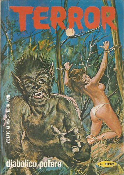 Cover for Terror (Ediperiodici, 1969 series) #110