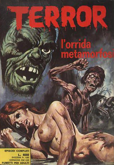 Cover for Terror (Ediperiodici, 1969 series) #54