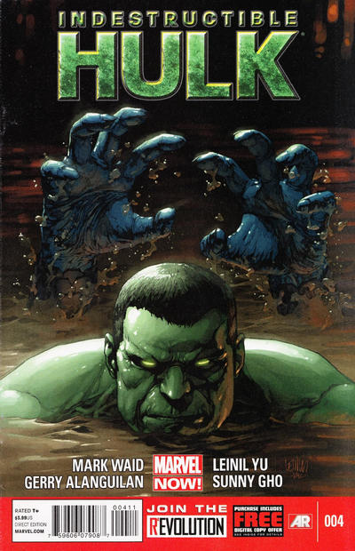 Cover for Indestructible Hulk (Marvel, 2013 series) #4 [Pasqual Ferry Cover]