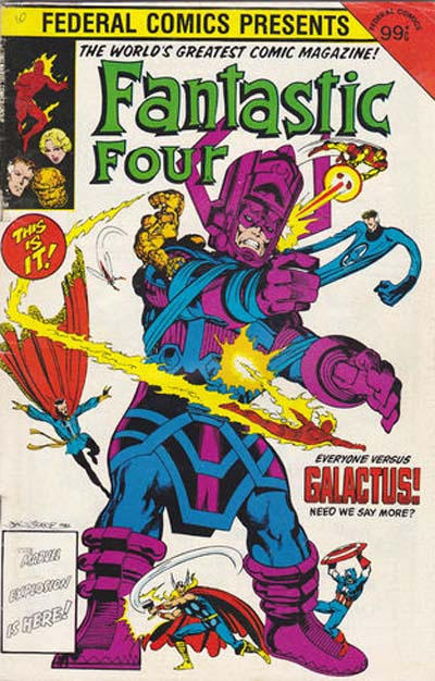 Cover for Fantastic Four (Federal, 1983 series) #2