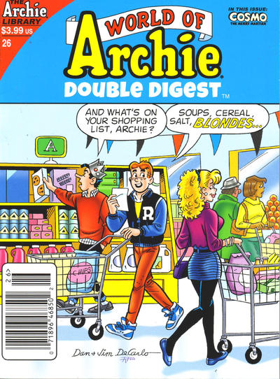 Cover for World of Archie Double Digest (Archie, 2010 series) #26 [Newsstand]