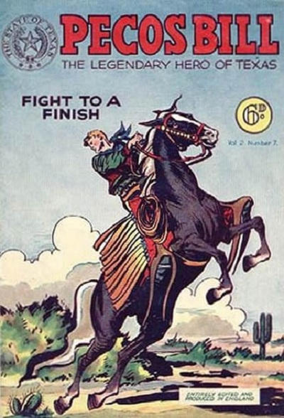 Cover for Pecos Bill (Westworld Publications, 1951 series) #7