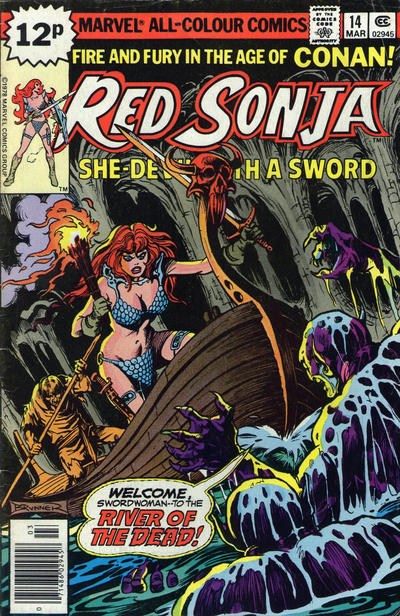 Cover for Red Sonja (Marvel, 1977 series) #14 [British]