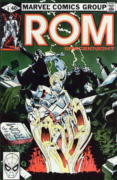 Cover for Rom (Marvel, 1979 series) #8 [Direct]