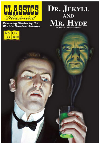 Cover for Classics Illustrated (Classic Comic Store, 2008 series) #33 - Dr. Jekyll and Mr. Hyde