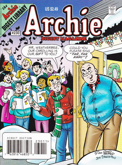 Cover for Archie Comics Digest (Archie, 1973 series) #230 [Direct Edition]