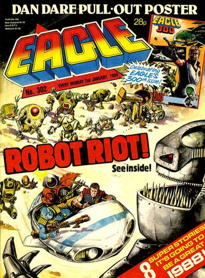 Cover for Eagle (IPC, 1982 series) #302