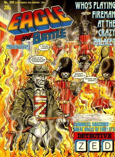Cover for Eagle (IPC, 1982 series) #309