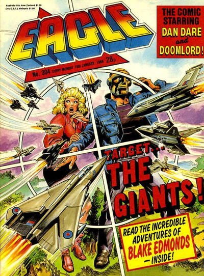 Cover for Eagle (IPC, 1982 series) #304