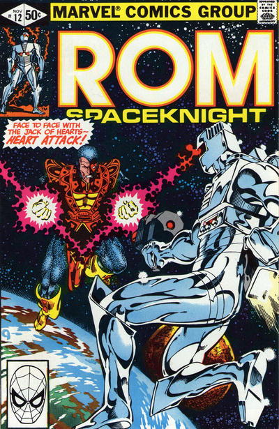 Cover for Rom (Marvel, 1979 series) #12 [Direct]