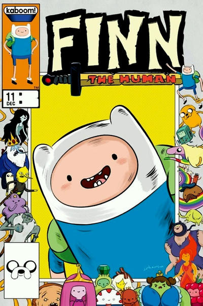 Cover for Adventure Time (Boom! Studios, 2012 series) #11 [Brett's Comic Pile Exclusive by J.J. Harrison]