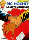 Cover for Ric Hochet (Le Lombard, 1963 series) #42 - La liste mortelle
