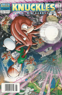 Cover Thumbnail for Knuckles the Echidna (Archie, 1997 series) #4 [Newsstand]
