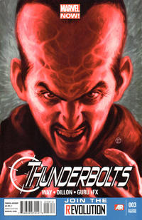 Cover for Thunderbolts (Marvel, 2013 series) #3 [2nd Print Variant]