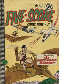 Cover Thumbnail for Five-Score Comic Monthly (K. G. Murray, 1961 series) #59