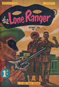 Cover Thumbnail for The Lone Ranger (Consolidated Press, 1954 series) #5