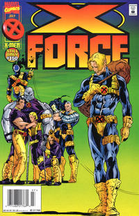 Cover for X-Force (Marvel, 1991 series) #44 [Newsstand]