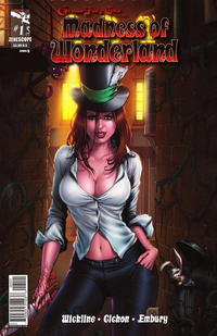Cover Thumbnail for Grimm Fairy Tales Presents Madness of Wonderland (Zenescope Entertainment, 2013 series) #1 [Cover B Mike Krome]