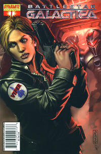 Cover Thumbnail for Battlestar Galactica (Dynamite Entertainment, 2006 series) #1 [Cover C Nigel Raynor]
