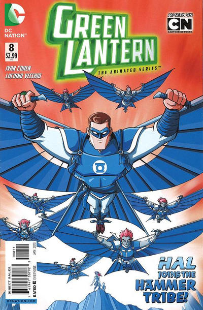 Cover for Green Lantern: The Animated Series (DC, 2012 series) #8