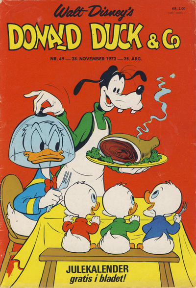 Cover for Donald Duck & Co (Hjemmet / Egmont, 1948 series) #49/1972