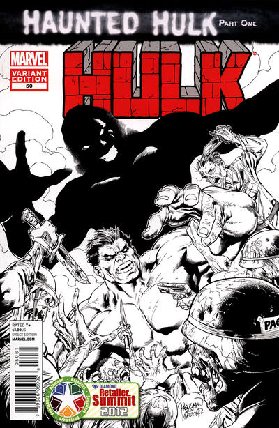 Cover for Hulk (Marvel, 2008 series) #50 [Diamond Retailer Summit]