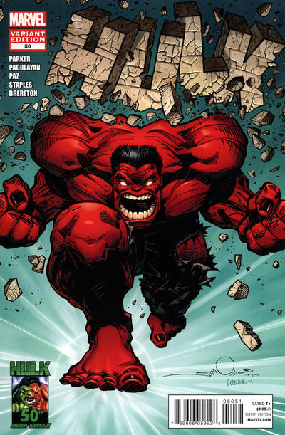 Cover for Hulk (Marvel, 2008 series) #50 [Simonson]