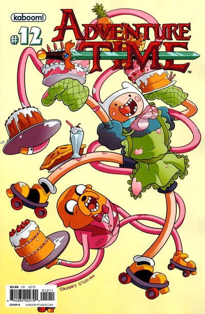Cover for Adventure Time (Boom! Studios, 2012 series) #12 [Cover B by Zack Sterling]