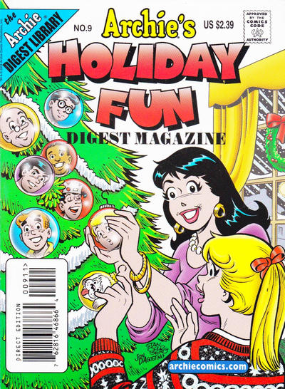 Cover for Archie's Holiday Fun Digest (Archie, 1997 series) #9 [Direct Edition]