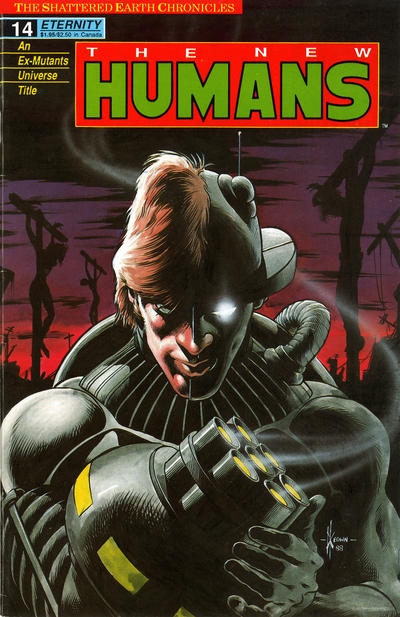 Cover for The New Humans (Malibu, 1987 series) #14