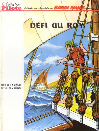 Cover for Barbe-Rouge (Dargaud, 1961 series) #4 - Défi au Roy [1st printing]