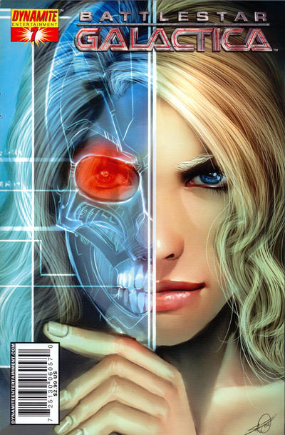 Cover for Battlestar Galactica (Dynamite Entertainment, 2006 series) #7 [Cover B - Stjepan Sejic]