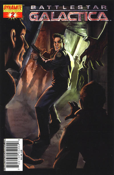 Cover for Battlestar Galactica (Dynamite Entertainment, 2006 series) #2 [Cover A]